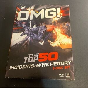 WWE:‎ OMG! The Top 50 Incidents in WWE History (3-Disc DVD Set)